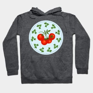 Cute Veggie Stamp Hoodie